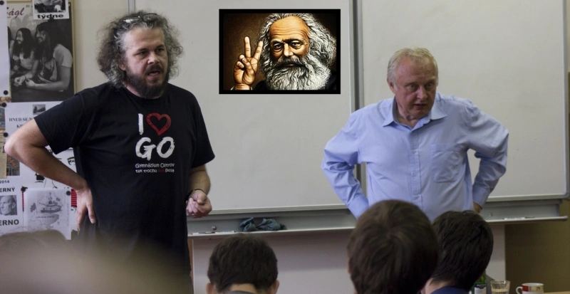 Studenti mají právo klást otázky. Politici se na škole nepropagují, ale představují své povolání. Učitel Ivan Machek o besedách s politiky na škole